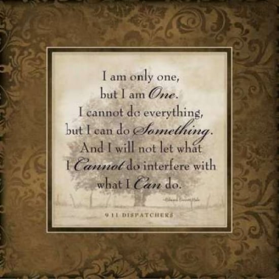 911 I Am One Poster Print by Stephanie Marrott Image 2