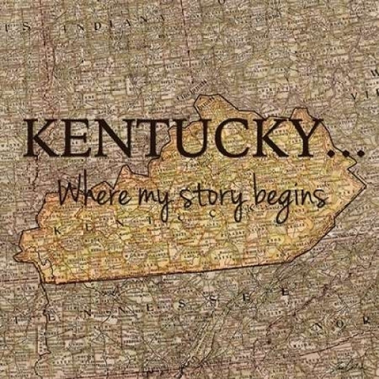 Story Kentucky Poster Print by Tina Carlson Image 2