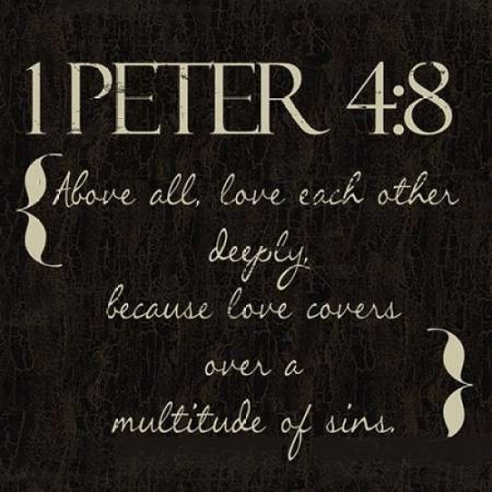 1 Peter 4-8 Poster Print by Taylor Greene Image 2