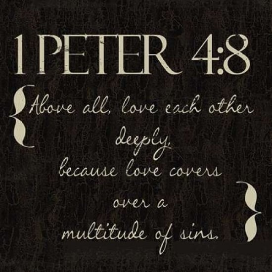 1 Peter 4-8 Poster Print by Taylor Greene Image 1