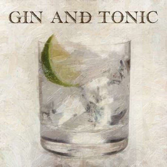 GIN AND TONIC Poster Print by Taylor Greene Image 1