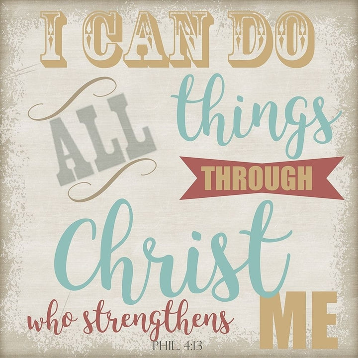 I Can Do All Poster Print by Taylor Greene Image 1