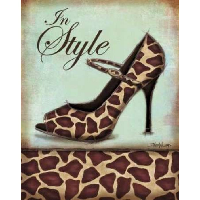 Giraffe Shoe Poster Print by Todd Williams Image 2