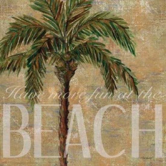 Beach Palm Poster Print by Todd Williams Image 1