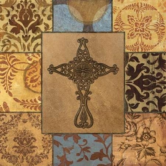 Patchwork Cross I Poster Print by Todd Williams Image 2