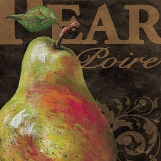 French Fruit Pear Poster Print by Todd Williams Image 2