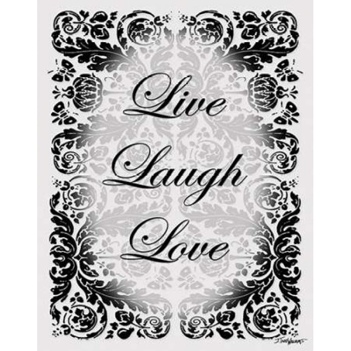 Live Laugh Love Poster Print by Todd Williams Image 1