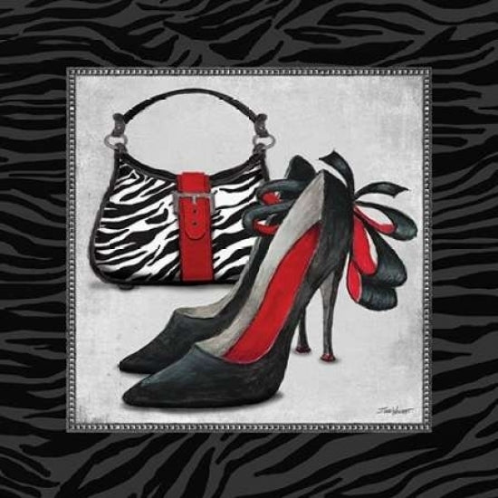 Zebra Fashion II Poster Print by Todd Williams Image 1