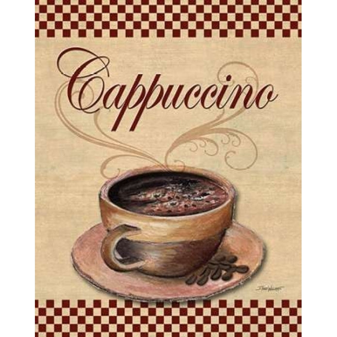 Cafe Cappuccino Poster Print by Todd Williams Image 1