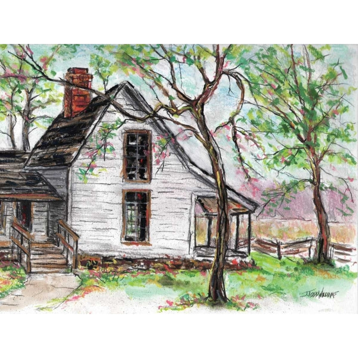 Spring Farmhouse Poster Print by Todd Williams Image 2