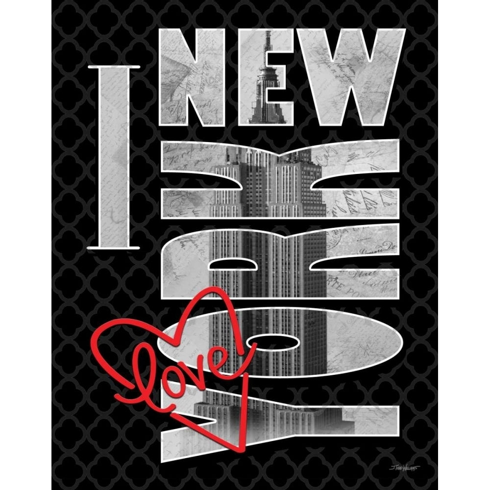 I Love NY Poster Print by Todd Williams Image 2