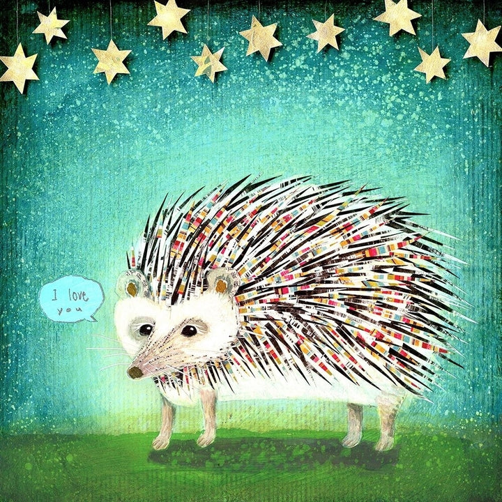 Porcupine For Thomas Poster Print by Judy Verhoeven Image 1