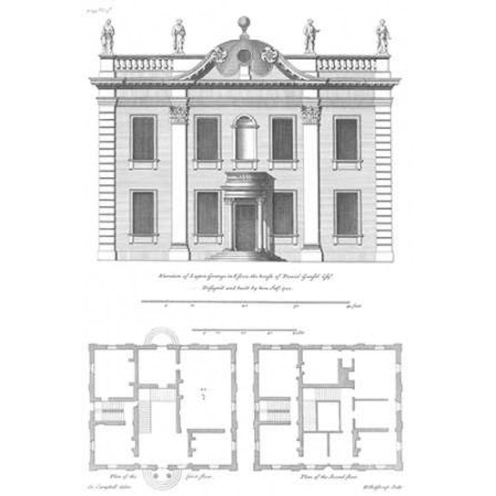 Elevation Leyton Grange Poster Print by Colin Campbell Image 1