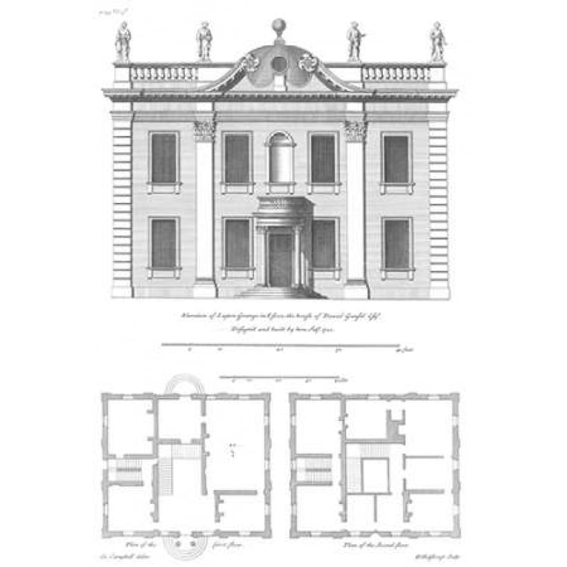 Elevation Leyton Grange Poster Print by Colin Campbell Image 1