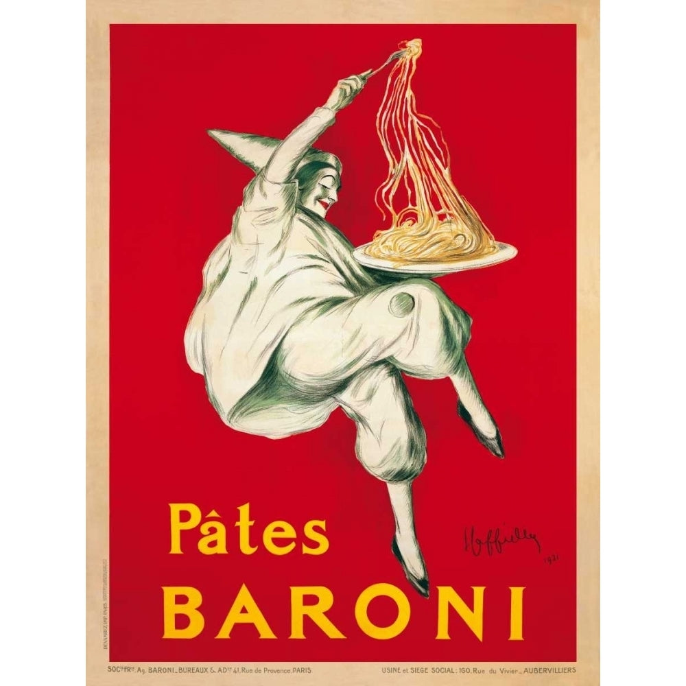 Pates Baroni-1921 Poster Print by Leonetto Cappiello VP829 Image 1