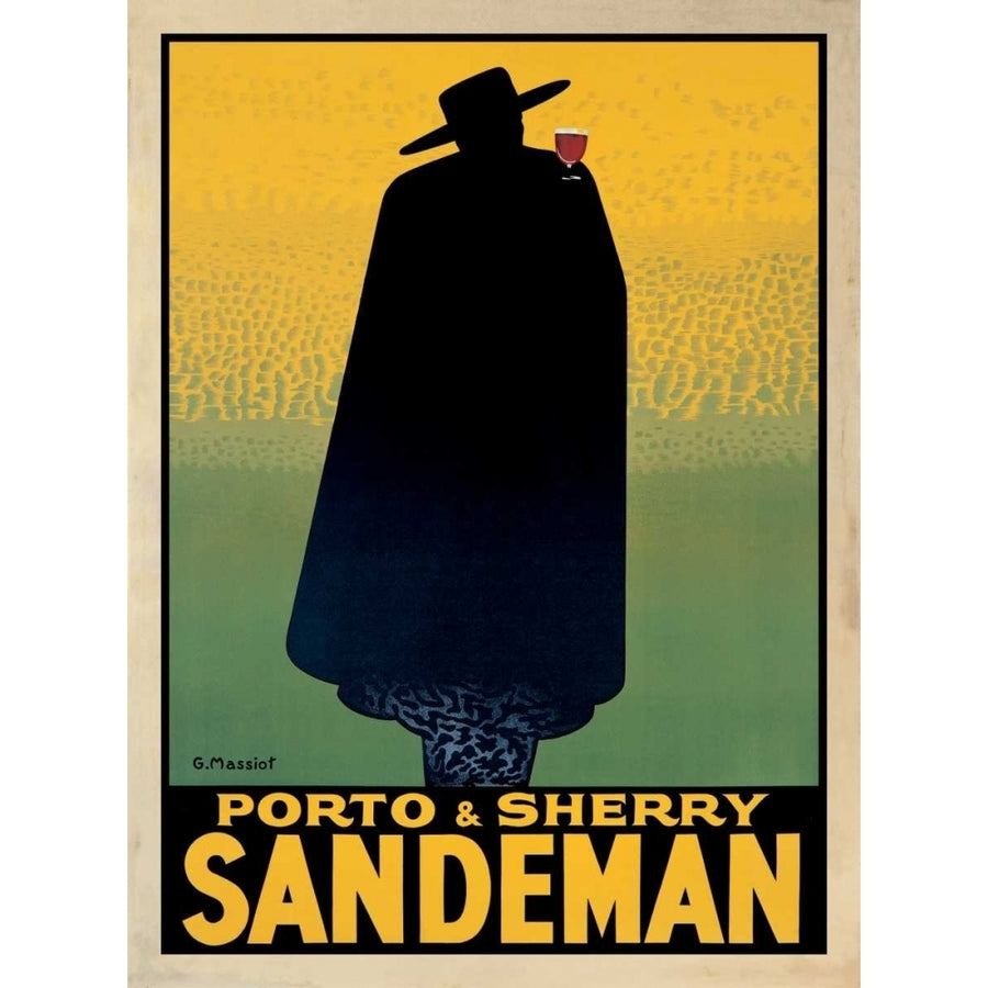 Porto and Sherry Sandeman Poster Print by Georges Massiot VP897 Image 1