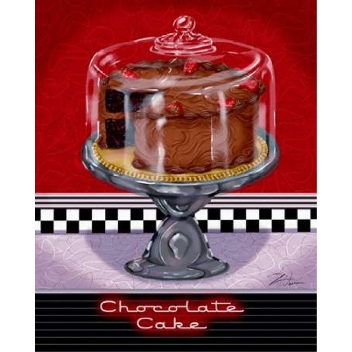 Chocolate Cake Poster Print by Sheri Warren Image 1