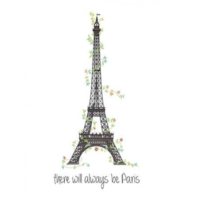 There Will Always Be Paris Poster Print by Jan Weiss Image 1