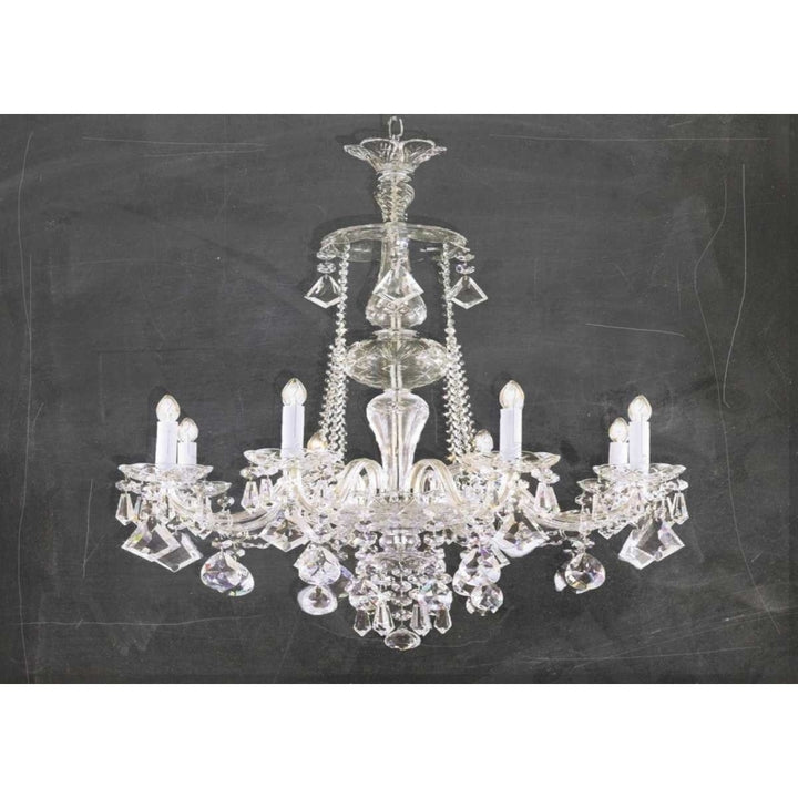 Chandelier classico Poster Print by Anne Waltz Image 1