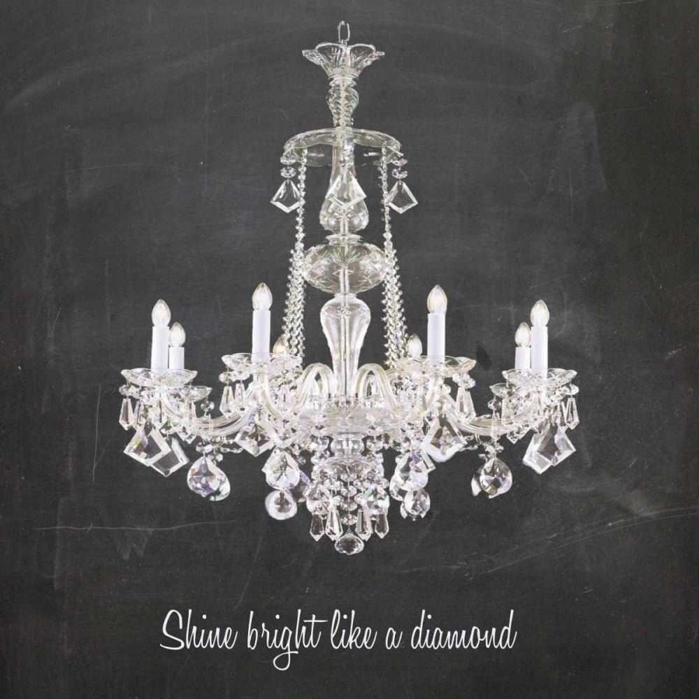 Shine like a diamond Poster Print by Anne Waltz Image 1