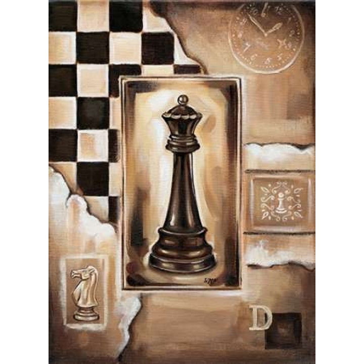 Chess Queen Poster Print by Wendy Fields Image 2