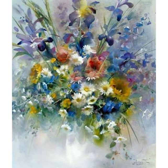 Floral impression Poster Print by Willem Haenraets Image 2