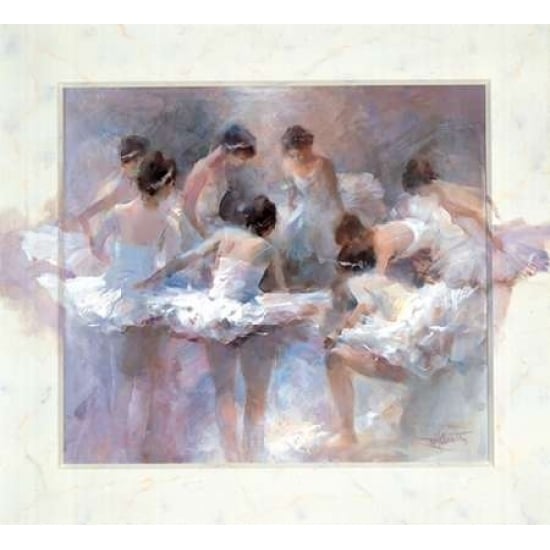 Ballarinas Poster Print by Willem Haenraets Image 1