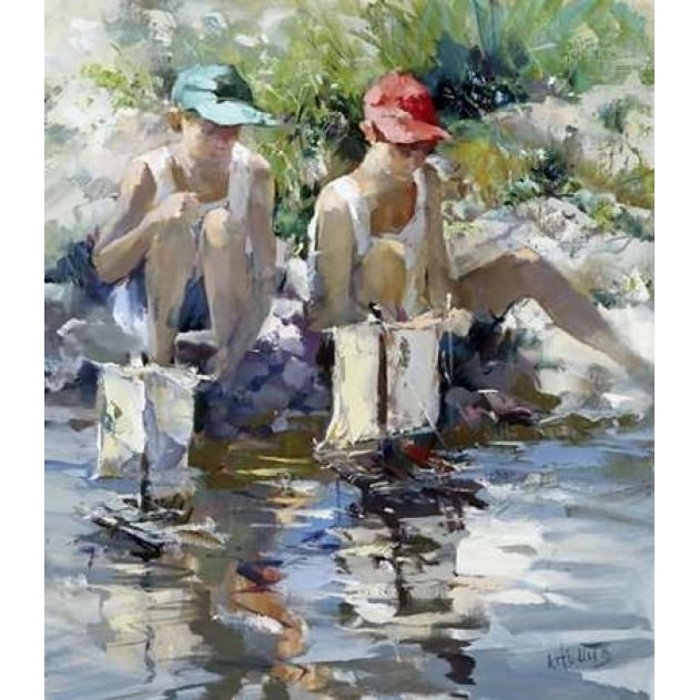 Boys Poster Print by Willem Haenraets Image 1