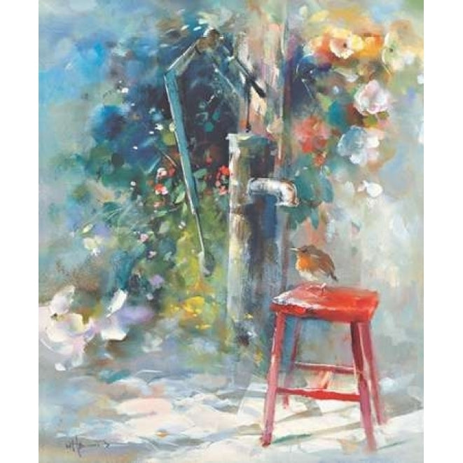 Silent garden Poster Print by Willem Haenraets Image 2