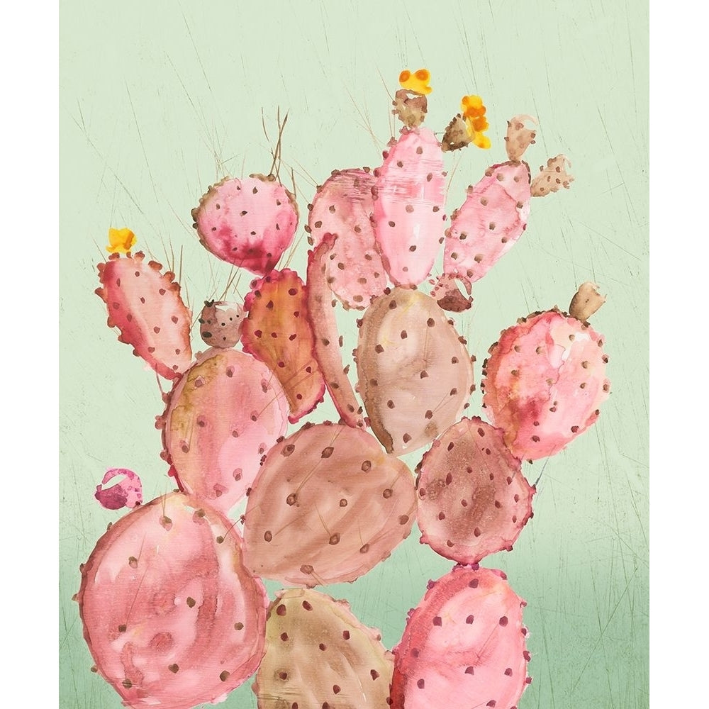 Pink Cacti Poster Print by Aimee Wilson Image 1