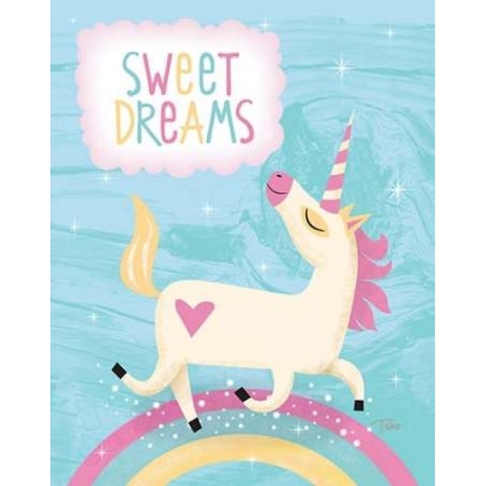 Unicorn I Poster Print by Teresa Woo Image 1