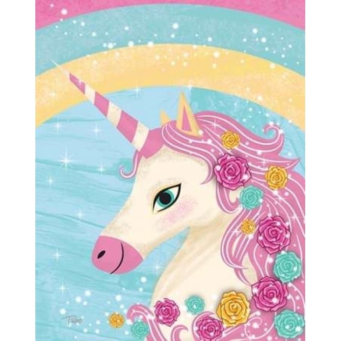 Unicorn II Poster Print by Teresa Woo Image 1