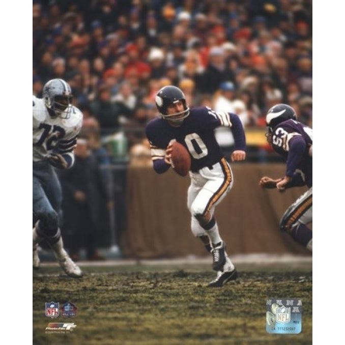 Fran Tarkenton Sports Photo Image 1