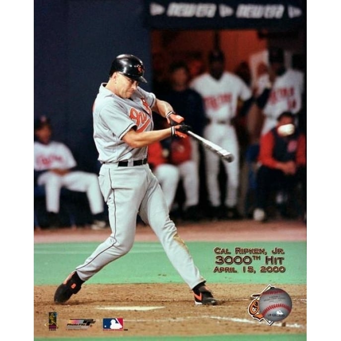 Cal Ripken Jr. - 3000th Hit Photo Print Image 1