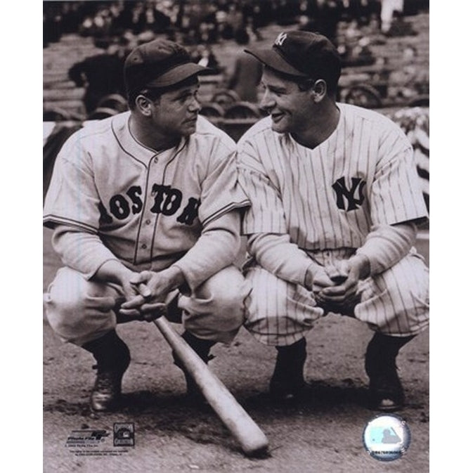 Jimmie Foxx Lou Gehrig Sports Photo Image 1