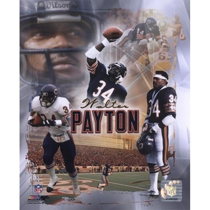 Walter Payton "Legends" Composite Sports Photo Image 1