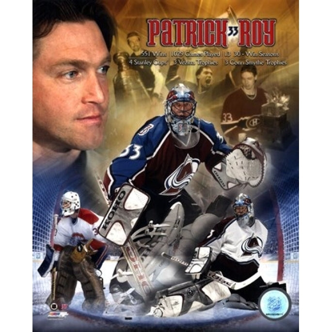 Patrick Roy - "Legends" Sports Photo Image 1