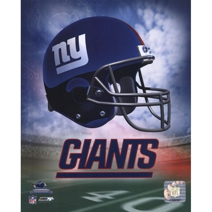 N.Y. Giants Helmet Logo Sports Photo Image 1