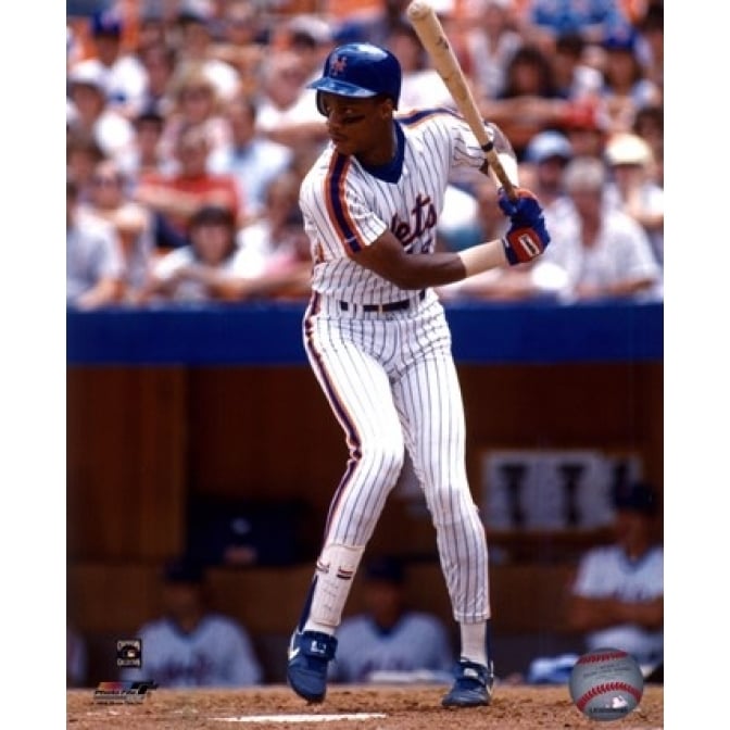 Darryl Strawberry - Batting Action Sports Photo Image 1