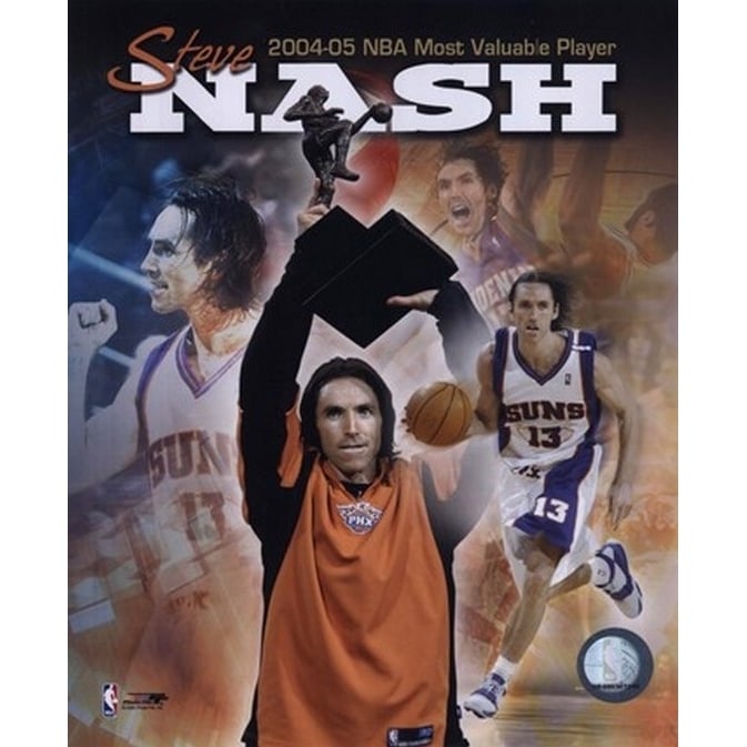 Steve Nash 2004 - 2005 NBA Most Valuable Player Composite Sports Photo Image 1