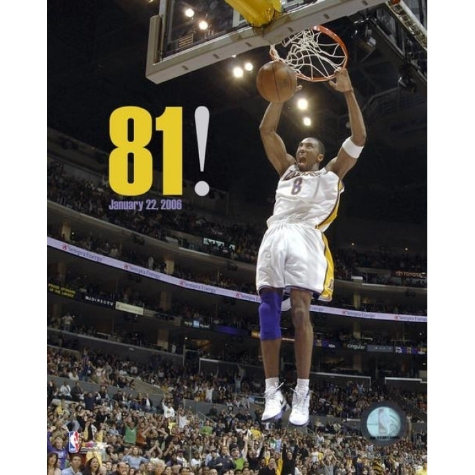 Kobe Bryant - Lakers 81 Point Game Photo Print - Item PFSAAGU22701 Image 1