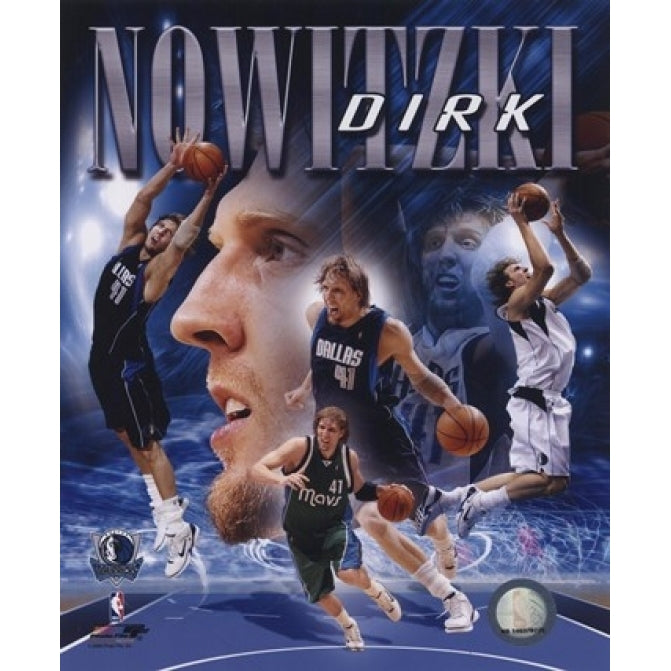 Dirk Nowitzki - 2006 Portrait Plus Sports Photo Image 1