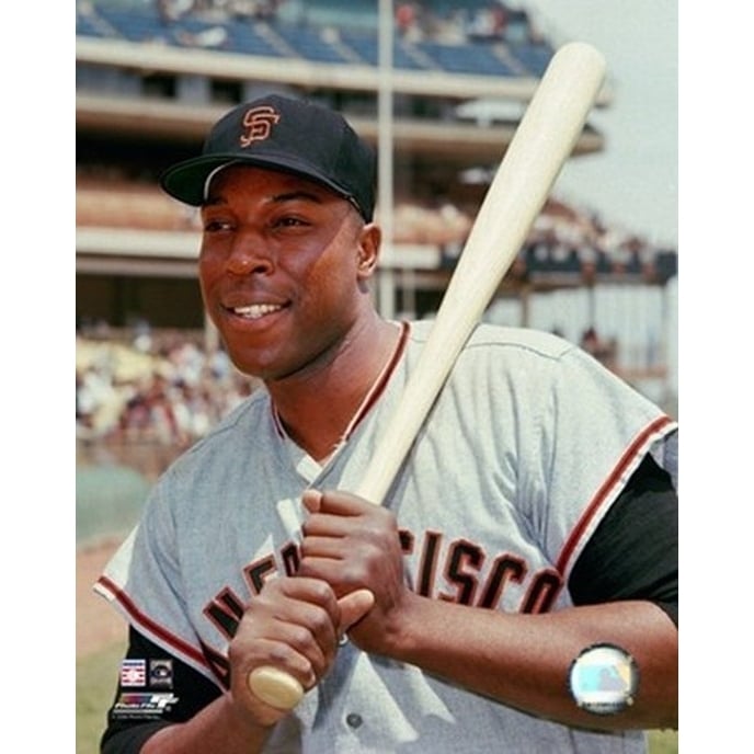 Willie McCovey - Posed With Bat Sports Photo Image 1