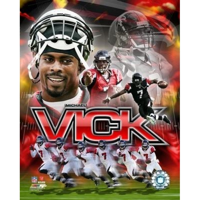 Michael Vick 2006 Portrait Plus Photo Print Image 1