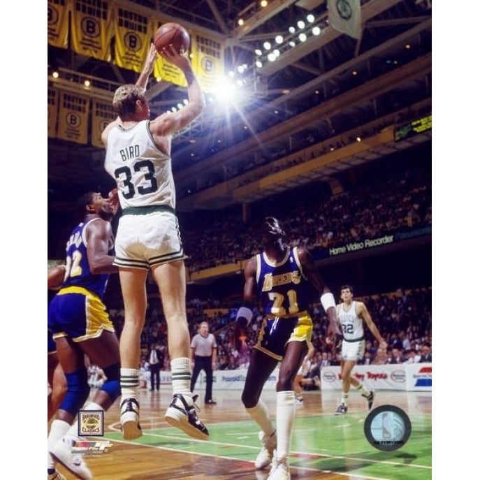 Larry Bird Action Photo Print Image 1