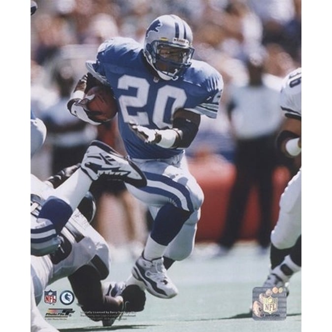 Barry Sanders - 1996 Action Sports Photo Image 1