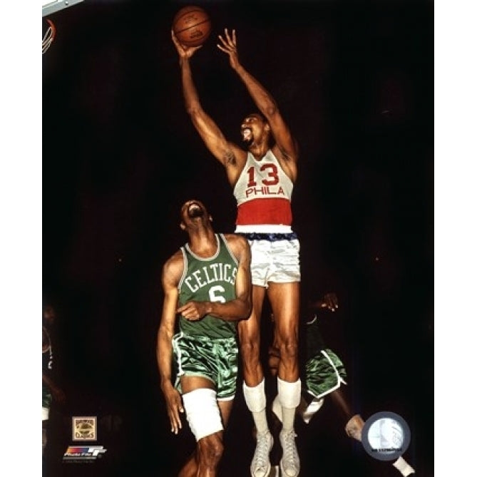 Wilt Chamberlain - 1967 Action Sports Photo Image 1