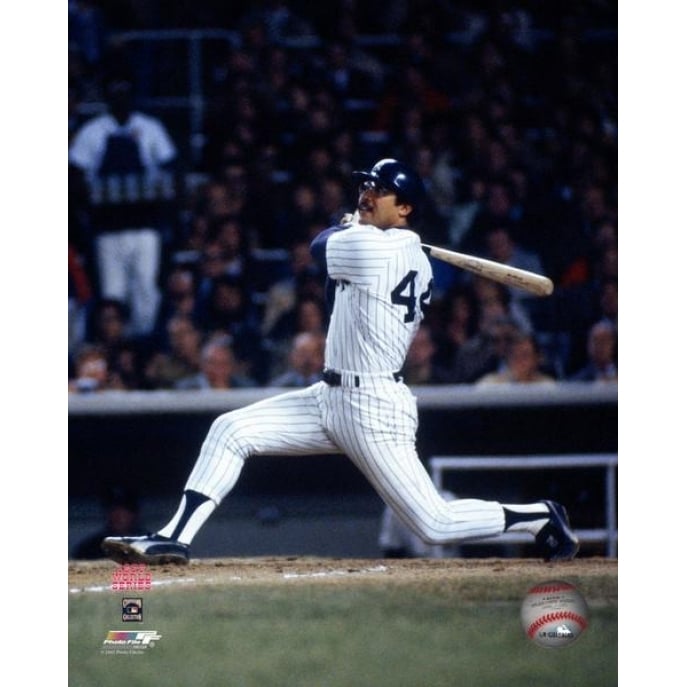 Reggie Jackson 1977 World Series Action Photo Print Image 1