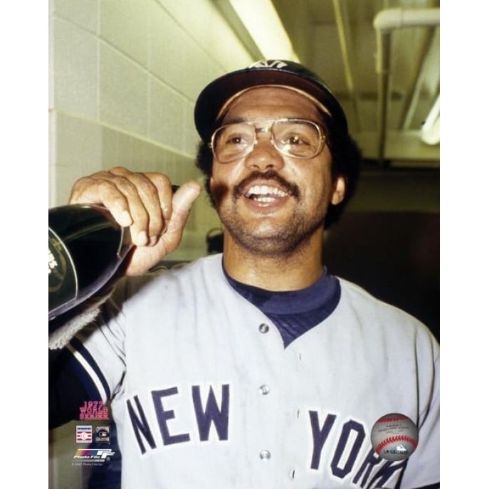 Reggie Jackson 1977 World Series Photo Print Image 1