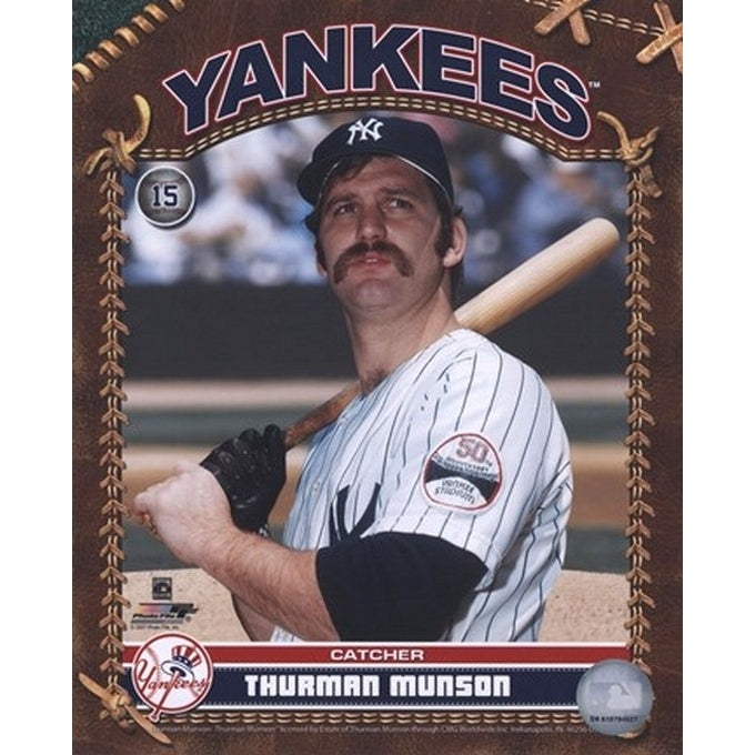 Thurman Munson - 2007 Vintage Studio Plus Sports Photo Image 1